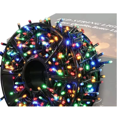 Instalatie de Craciun tip Rola interior sau exterior rezistenta 100m 500LED MULTICOLOR