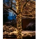 Instalatie de Craciun tip Rola interior sau exterior rezistenta 50m 300LED ALB CALD