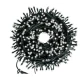 Instalatie de Craciun tip Rola interior sau exterior rezistenta 50m 300LED ALB RECE