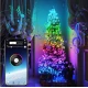 Instalatie decorativa RGB Cu Control Bluetooth Prin Aplicatie 5 metri Luminozitate Reglabila USB Multicolor