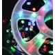 Instalatie multicolora 100m tip rola cu 480 LED 8 efecte de iluminare