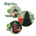 Instalatie pentru brad Tree Dazzler, 48 x LED, telecomanda