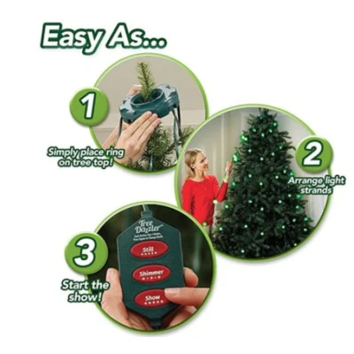 Instalatie pentru brad Tree Dazzler, 48 x LED, telecomanda