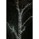 Instalatie solara 1000 LED de 100 metri cu telecomanda pentru exterior ALB RECE HS