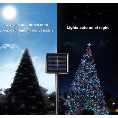 UB Instalatie Solara 10 Metri cu 100 LED liniara MULTICOLORA HS