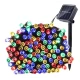 Instalatie solara 1500 16 MULTICOLORA cu 320 led lungime 12 metri telecomanda