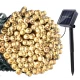 Instalatie Solara 1500-4 ALB CALD cu 300 LED lungime 30 Metri telecomanda 