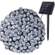 Instalatie Solara 1500-4 ALB RECE cu 300 LED lungime 30 Metri telecomanda 