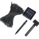 Instalatie Solara 1500-4 ALB RECE cu 300 LED lungime 30 Metri telecomanda 