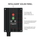 Instalatie solara 500 LED de 50 metri cu telecomanda pentru exterior ALB CALD HS