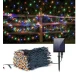 UB Instalatie solara 500 LED de 50 metri cu telecomanda pentru exterior MULTICOLOR HS