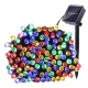Instalatie solara decorativa lungime 30 metri cu 300 LED MULTICOLOR