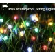 Instalatie solara decorativa lungime 30 metri cu 300 LED MULTICOLOR