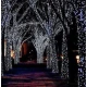 Instalatie solara decorativa 450  LED lungime 45 metri 1500 12 ALB RECE
