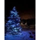 Instalatie solara decorativa 450  LED lungime 45 metri 1500 12 ALB RECE