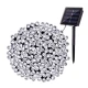 Instalatie solara decorativa 450  LED lungime 45 metri 1500 12 ALB RECE