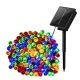 Instalatie solara decorativa 450  LED lungime 45  metri 1500 12 MULTICOLOR