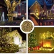 Instalatie solara decorativa 600 LED lungime 60 metri 1500 15 ALB CALD
