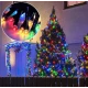 Instalatie solara decorativa 600 LED lungime 60 metri 1500 15 MULTICOLOR