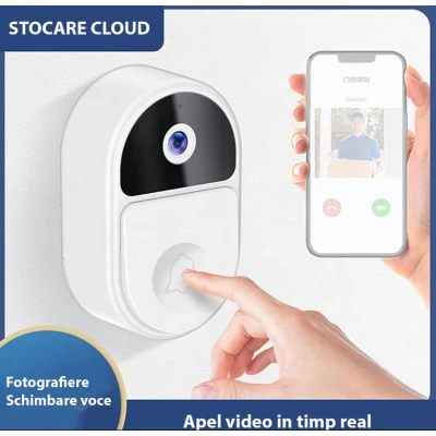 Interfon video Andowl Q ML051 audio bidirectional apel video aplicatie smartphone