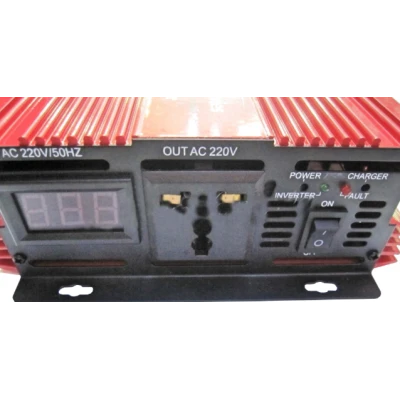 Invertor auto 12v-220v 3000w Portocaliu