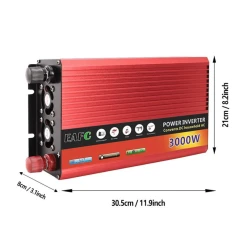 Invertor AUTO 3000W 12v-220v de tensiune