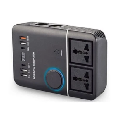 Invertor auto Olesson 1661 de 220V/200W