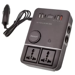 Invertor auto Olesson 1661 la 220V putere 200W