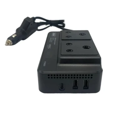 Invertor curent auto 300W 12V/220V USB Q-CC8200