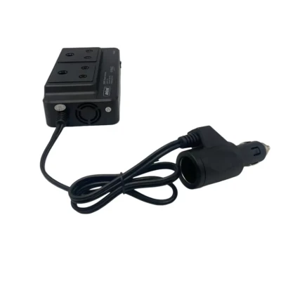 Invertor curent auto 300W 12V/220V USB Q-CC8200