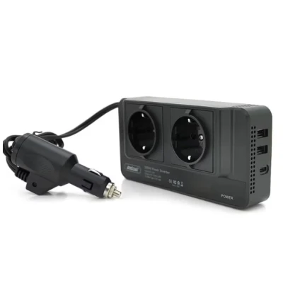 Invertor de curent auto 300W 12V/220V USB Q CC8200