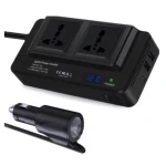Invertor de curent auto 300W 12V/220V USB Q CC8200