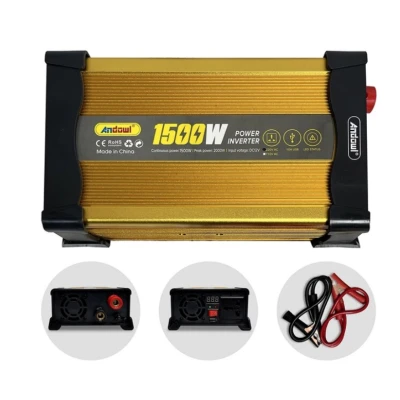 Invertor de tensiune auto KS1500 putere 1500W 12V 220V