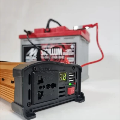 Invertor de tensiune auto KS1500 putere 1500W 12V 220V