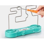 Joc interactiv Labirintul electric pentru copii turcoaz