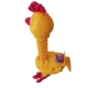 Jucarie interactiva cu plastilina Puiul amuzant cu pene colorate