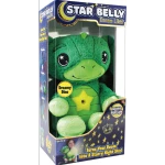 Jucarie Star Belly cu proiectie de stele tip lampa de veghe pentru copii VERDE