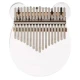 Kalimba Instrument muzical cu 17 note Sticla transparenta model urechi pisica