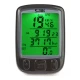 Kilometraj digital bicicleta SD 563A cu fir 25 functii afisaj temperatura ora comparator