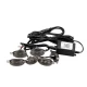 Kit 6 lumini ambientale auto pentru grila RGB 12V cu aplicatie