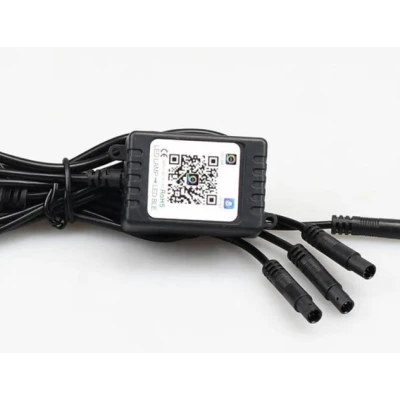 Kit 6 lumini ambientale auto pentru grila RGB 12V cu aplicatie