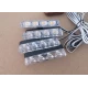 Kit 8 lumini stroboscop 7 functii 12V Galben