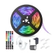 Kit Banda LED RGB Andowl Q T168 de 5 Metri Sincronizare Muzicala Bluetooth Controlul Aplicatie
