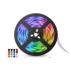 Kit Banda LED RGB Andowl Q T168 de 5 Metri Sincronizare Muzicala Bluetooth Controlul Aplicatie