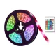 Kit Banda LED RGB cu Telecomanda 300 LED uri Lungime 5m 220V BS