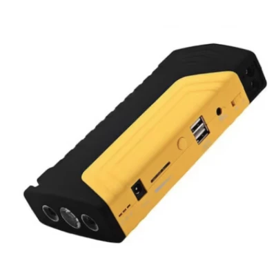 Kit baterie pentru pornirea masinii si incarcarea telefonului USB cu 4 adaptoare