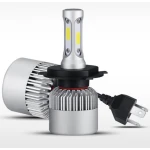 UB Kit becuri led auto COB S2 H11 2 buc/set 8000Lumeni temperatura 6000K/Alb putere 72W