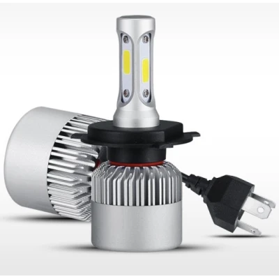 UB Kit becuri led auto COB S2 H11 2 buc/set 8000Lumeni temperatura 6000K/Alb putere 72W