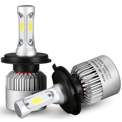 UB Kit becuri led auto COB S2 H11 2 buc/set 8000Lumeni temperatura 6000K/Alb putere 72W