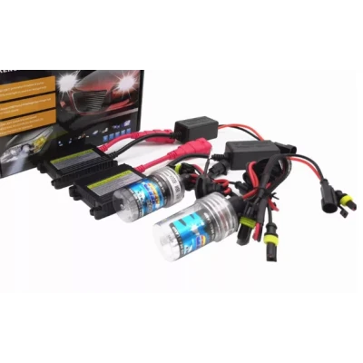 Kit complet Xenon Auto 9006 HID de 55W tensiune 12V 6000K